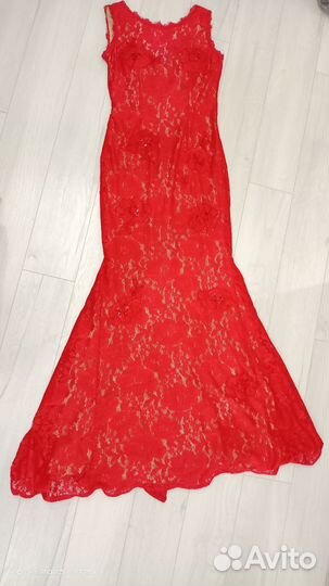 Вечернее платье в пол, платье на выпускной