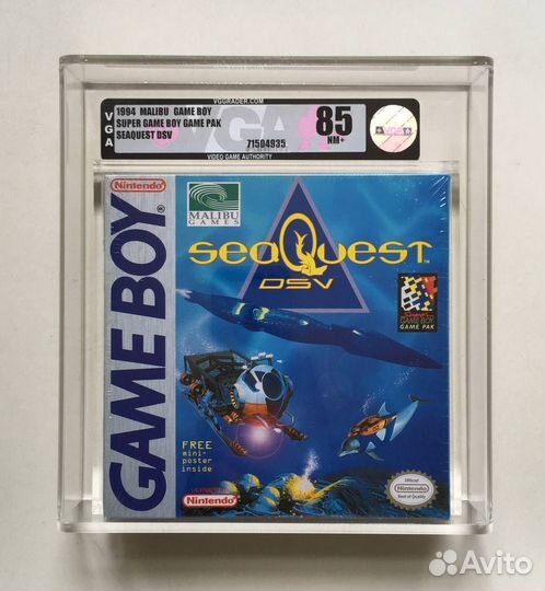 SeaQuest DSV Nintendo Game Boy VGA 85 Видеоигра