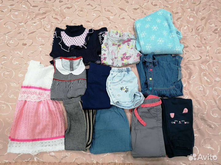 Одежда для девочки пакетом 86-92
