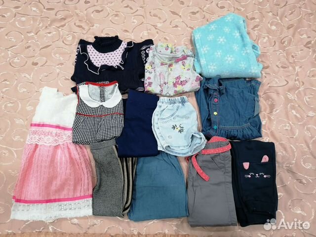 Одежда для девочки пакетом 86-92