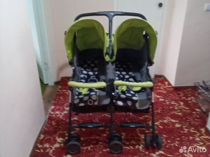 Коляска трансфер для двойняшек