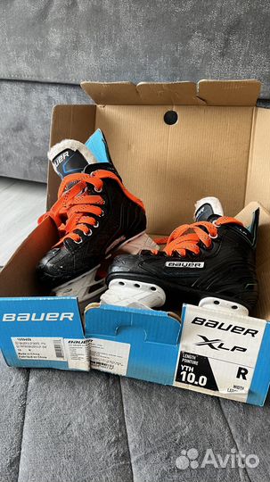 Коньки хоккейные детские bauer x-lp r10