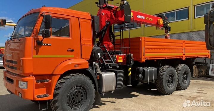 КАМАЗ 43118 с КМУ, 2024