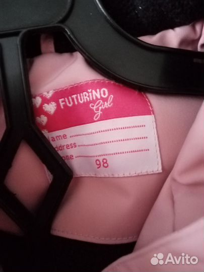 Полукомбинезон для девочки зима 104