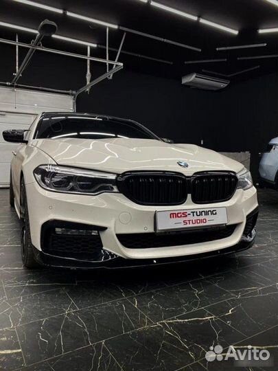 Губа в стиле M-Performance BMW 5 Series G30
