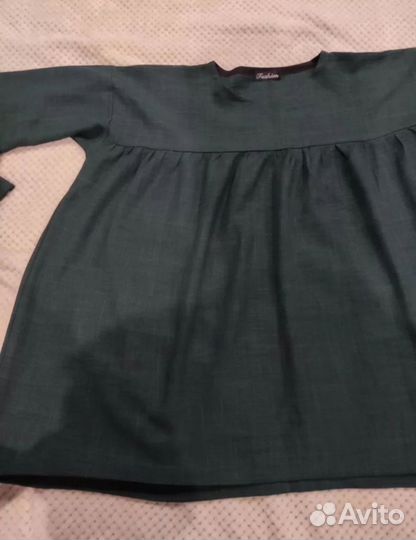 Блуза широкая