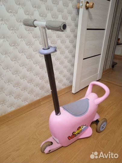 Каталка и самокат 2в 1