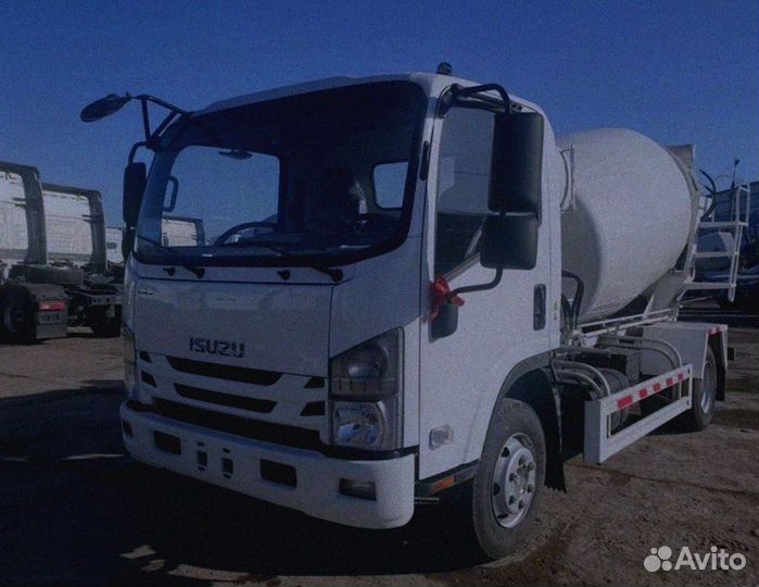 Автобетоносмеситель Isuzu Elf, 2024