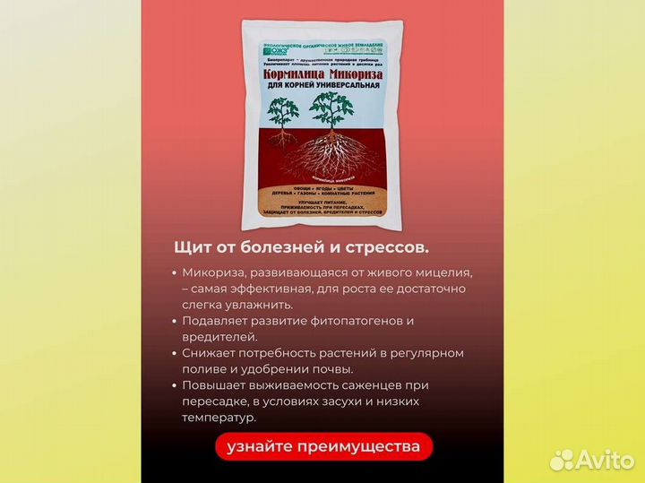 Кормилица Микориза для растений
