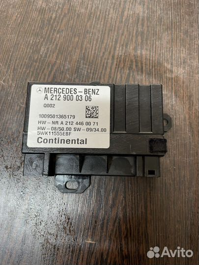 Блок управления топливным насосом Mercedes