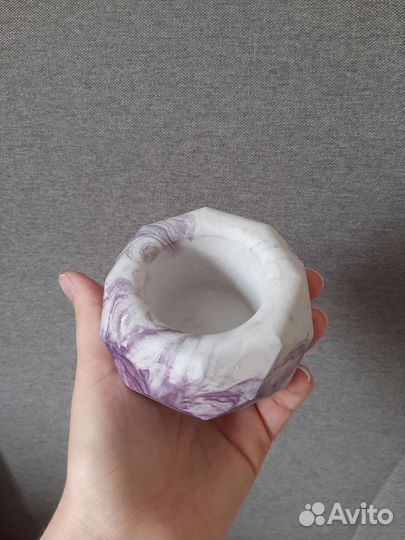 Кашпо из гипса