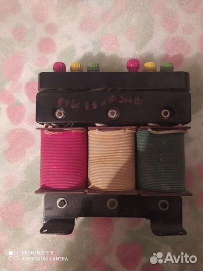 Трансформатор понижающий 220/12 вольт лабораторный