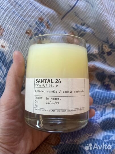 Ароматическая свеча Santal 26