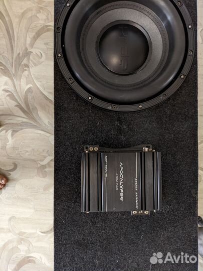 Сабвуфер Pride M9 Усилитель моноблок AAP-1600.1D