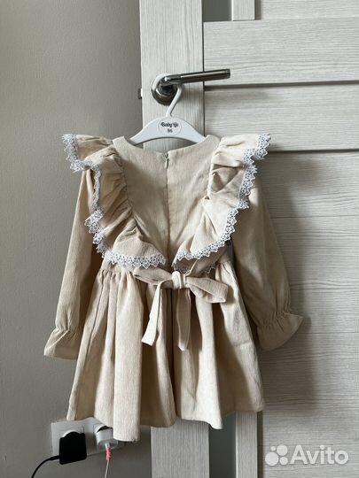 Платье для девочки 92