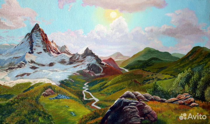 Картина маслом на холсте