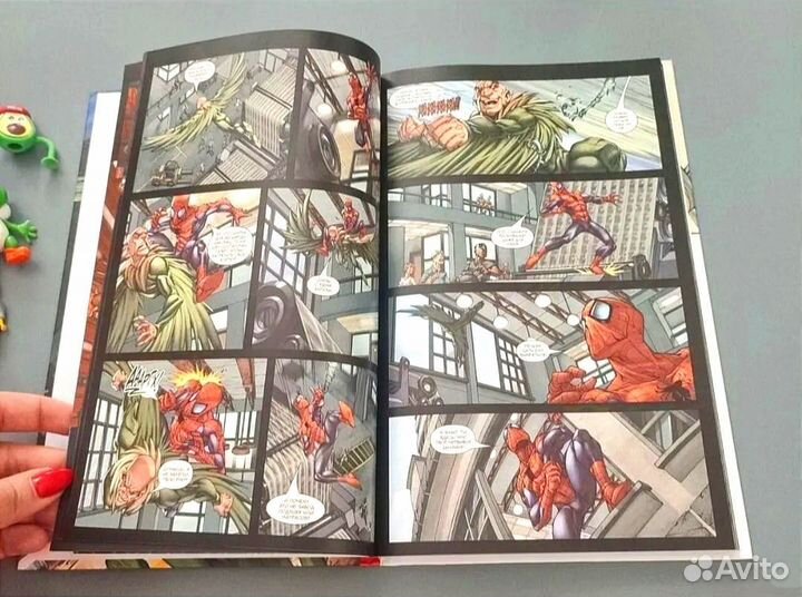 Комиксы человек паук