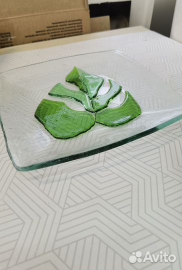 Тарелка в технике фьюзинг