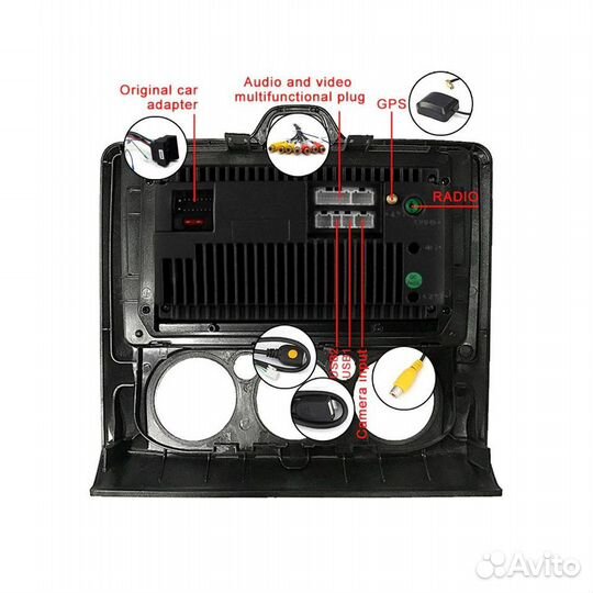 Ford Focus android магнитола 2004-2011