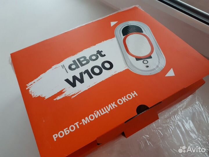 Робот для мойки окон Даджет dBot W100, белый