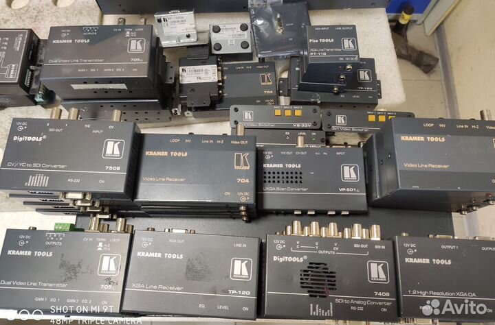 Преобразователи, переходники Kramer - много