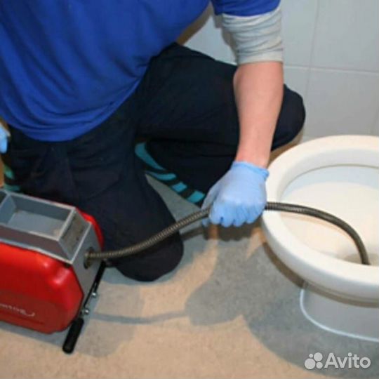 Прочистка канализации, устранение засоров