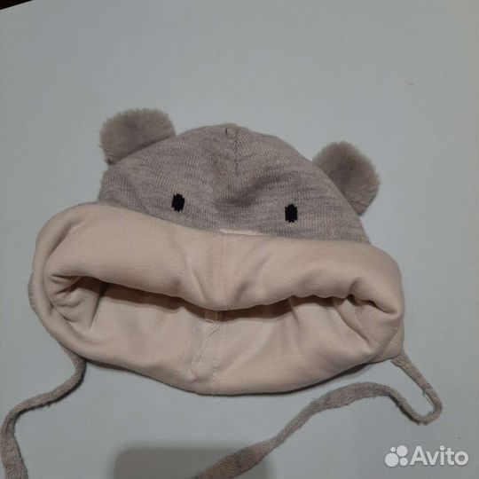 Шапка весна-осень на 1-1.5 года
