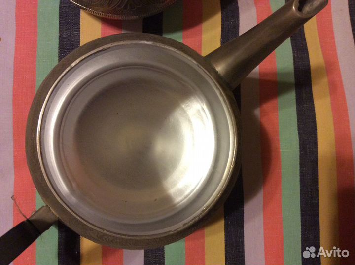 Сервиз чайно-кофейный из металла