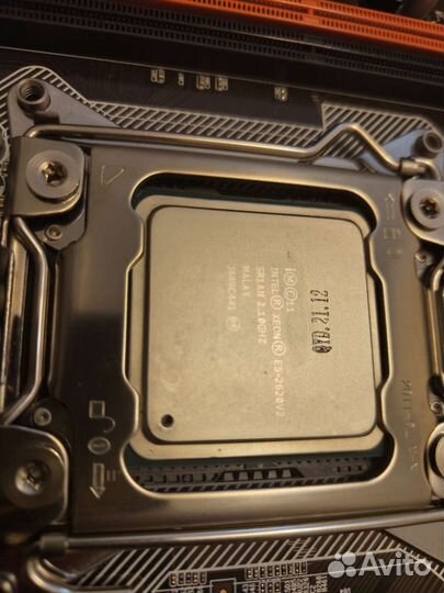 Материнская плата qiyida x79 комплект 2-ух проце