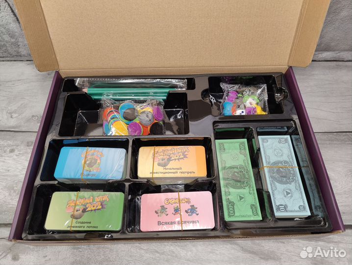 Денежный поток Cashflow 101 202 Новая