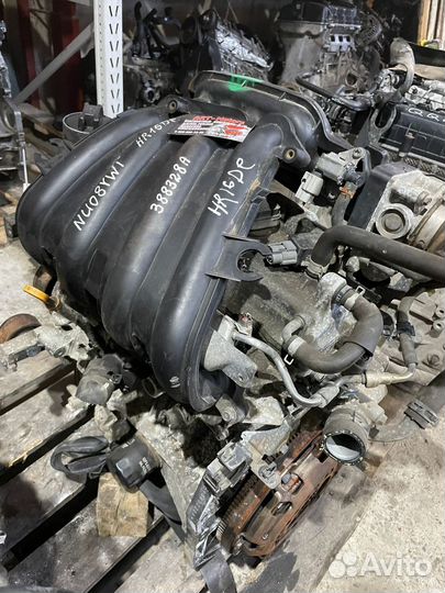 Двигатель nissan HR16DE Qashqai
