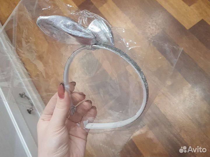 Детский ободок для девочки с бантом