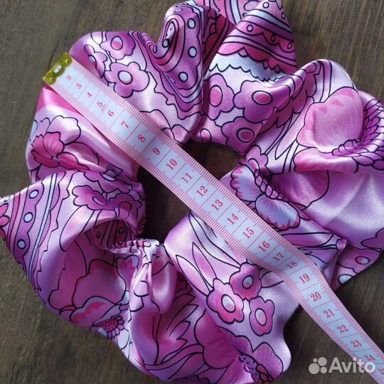 Резинка для волос. Скранч. Хендмейд