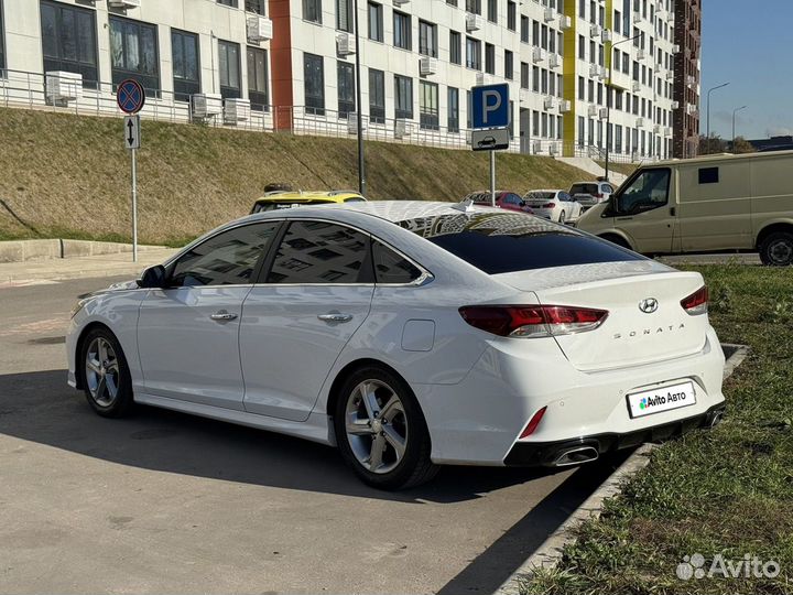 Hyundai Sonata 2.4 AT, 2018, 135 500 км