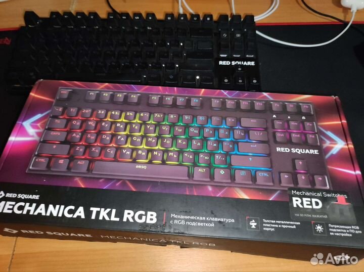 Игровая клавиатура Red Square Mechanica tkl RGB