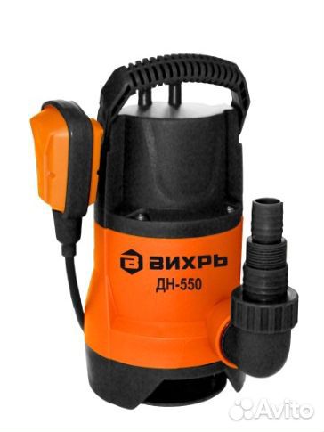 Дренажный насос Вихрь дн-550