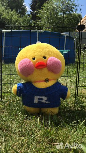 Мягкая игрушка уточка Lala fan fan