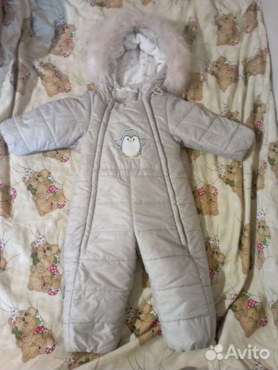 Зимний комбинезон для девочки