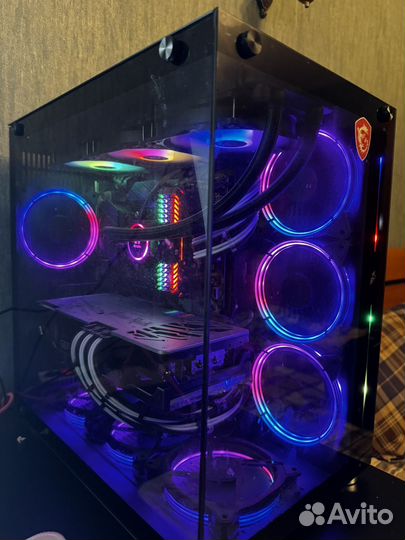 Мощный игровой компьютер rtx 3090 и i9-10850k