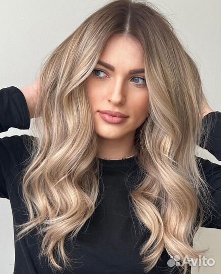 Рельефное окрашивание волос Airblond Olaplex