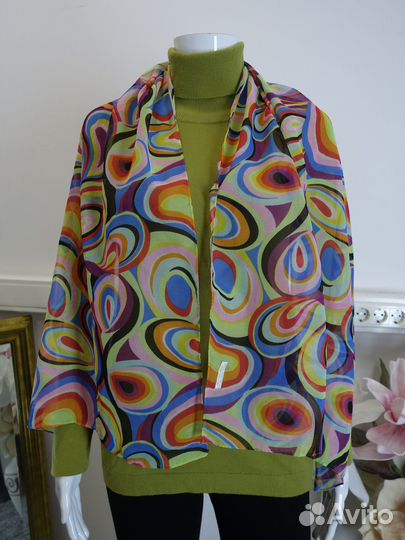 Intrend 21 легкий яркий шарф платок