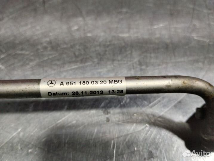 Трубка масляная Mercedes E-Class A207 OM651 2.2
