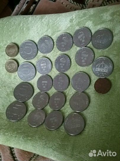 Монеты Швеции