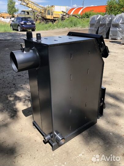 Твердотопливный котёл с увеличенной топкой