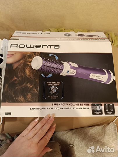 Фен-щëтка Rowenta brush activ