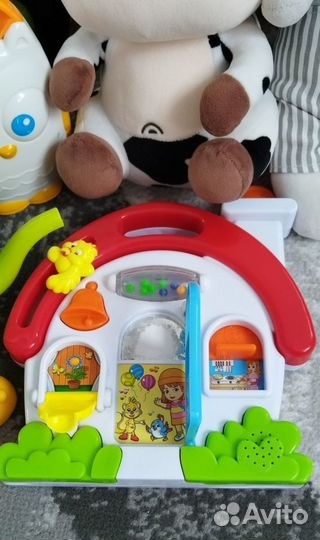Детские развивающие игрушки пакетом бу