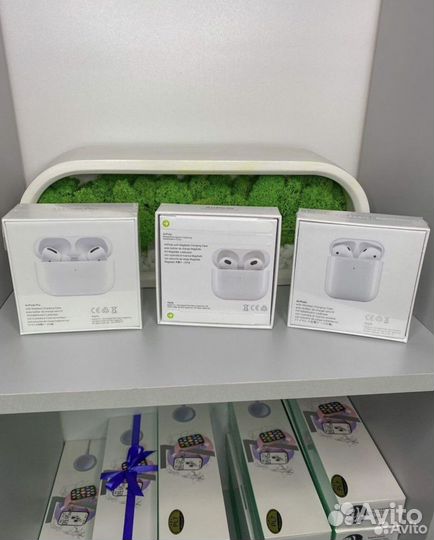 AirPods 2 / AirPods 3 / AirPods Pro шумоподавление
