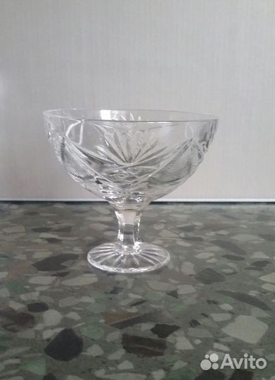 Креманка хрусталь