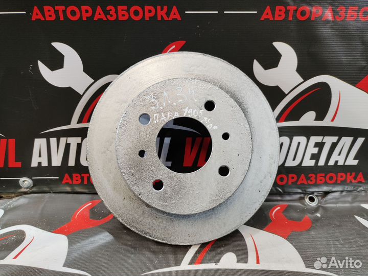 Тормозной диск задний Nissan Almera N16