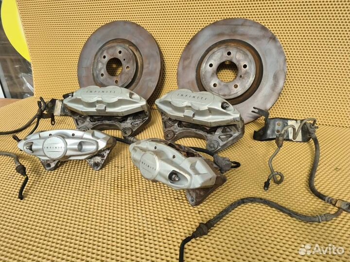 Тормоза akebono Infiniti Fx37S Fx50 Qx70S S51